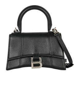 Hourglass XS Top Handle, Leather, Black, 592833, DB/S/RCT, 2*